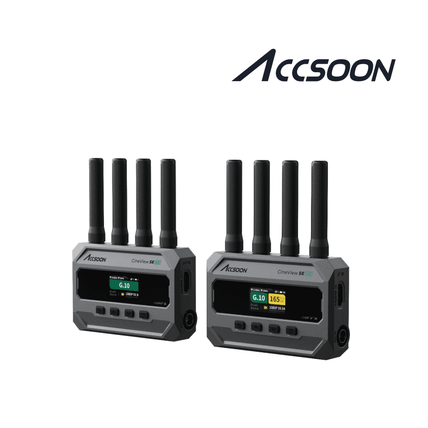 Accsoon CineView SE 4K 액순씨네뷰 무선 영상 전송 송수신기 세트