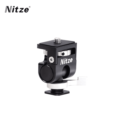 NITZE N54-F1 카메라 모니터 홀더 마운트 퀵릴리즈 콜드슈 팬틸트 니츠